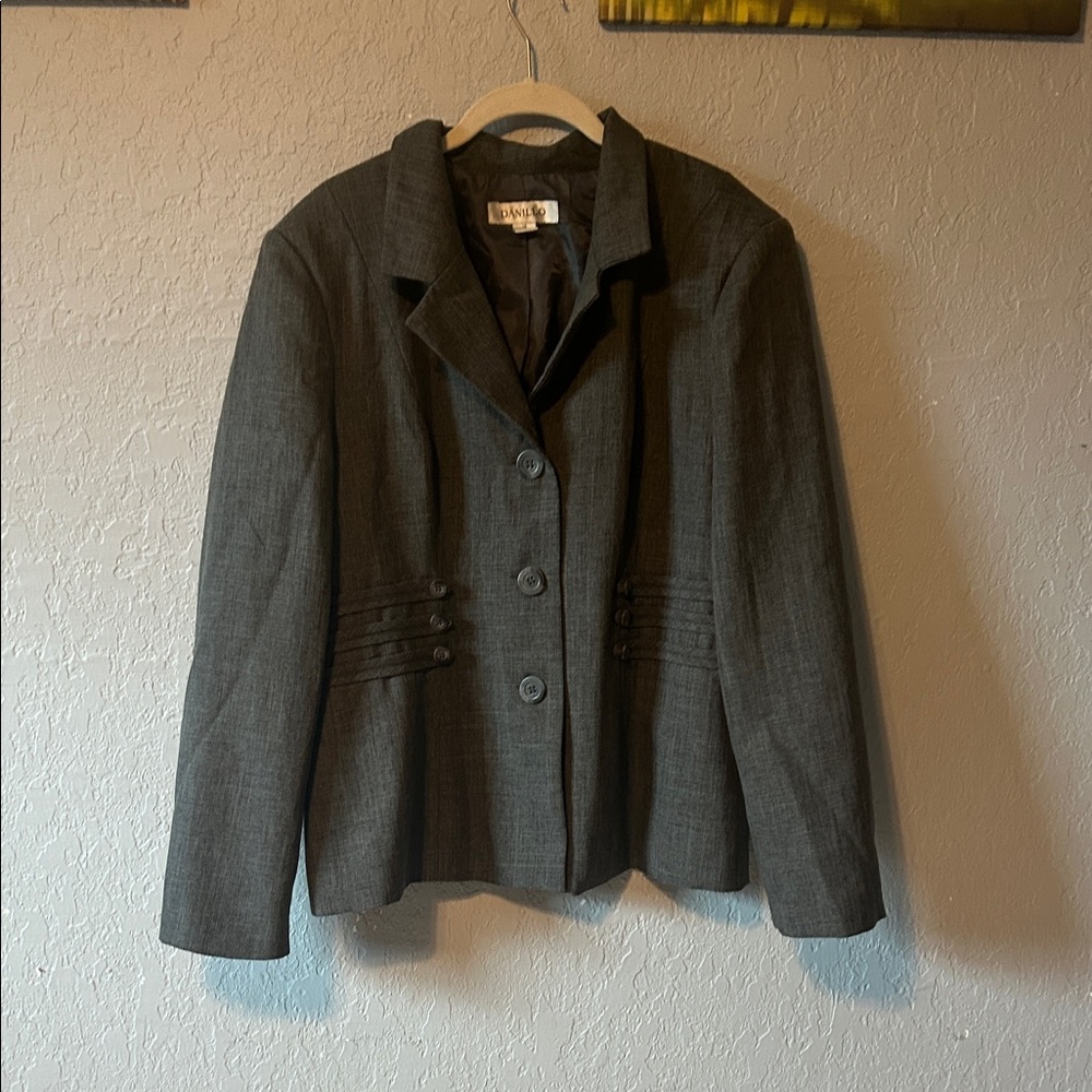 Elegant Charcoal Blazer